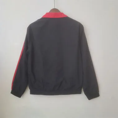 2022 Belgium Trench Coat Reversible Black/Red