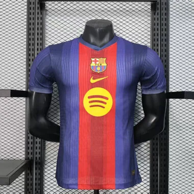 25-26 Barcelona blue and red special playr version jersey
