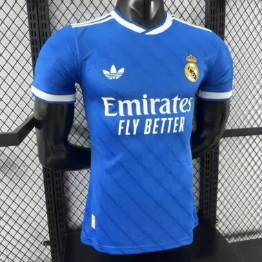 25-26 Real Madrid third away player version jersey