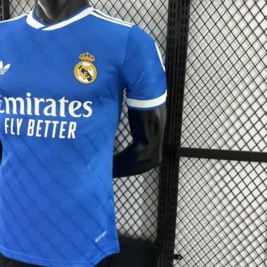 25-26 Real Madrid third away player version jersey