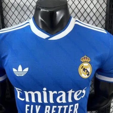 25-26 Real Madrid third away player version jersey