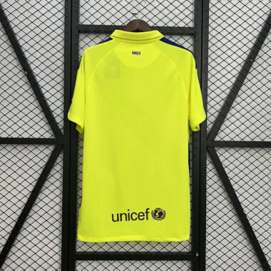 14-15 Camisola retro de terceiro equipamento do Barcelona para jogos fora de casa