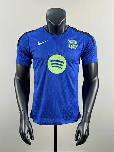 25-26 Barcelona blue training player version jersey