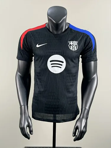 25-26 Barcelona Black player version training jersey