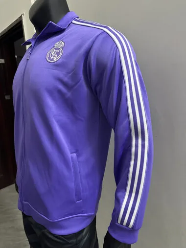 25-26 Real Madrid purple retro model jacket