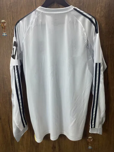 25-26 Real Madrid home long sleeve jersey