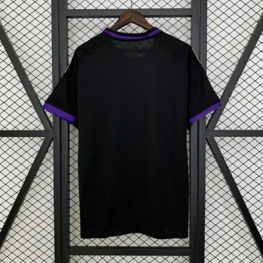 25-26 Real Madrid purple and black training jersey