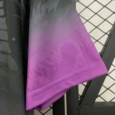 25-26 Real Madrid purple and black training jersey