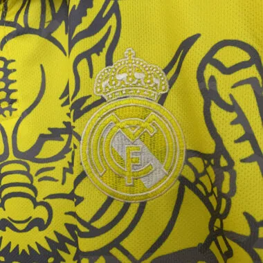 Real Madrid 2025/26 Yellow Dragon Special Edition Jersey