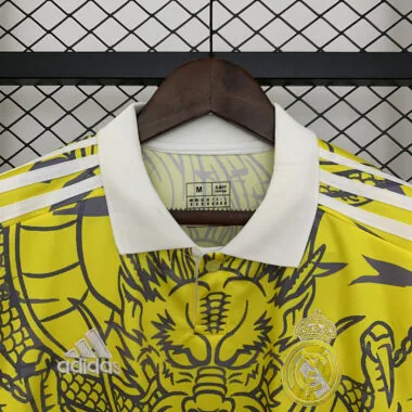 Real Madrid 2025/26 Yellow Dragon Special Edition Jersey