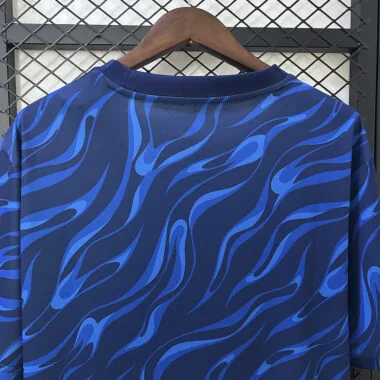 25-26 Real Madrid blue training jersey