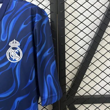 25-26 Real Madrid blue training jersey