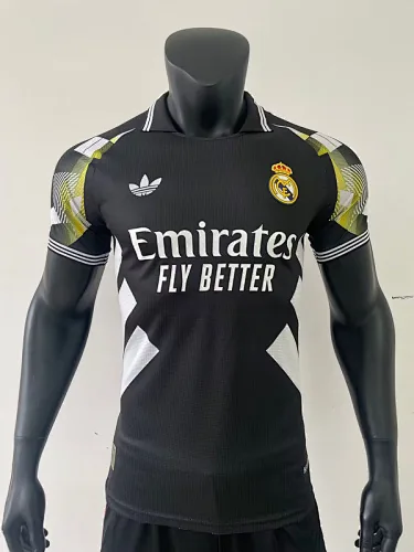 25-26 Real Madrid black player version jersey