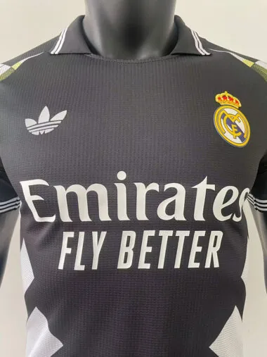 25-26 Real Madrid black player version jersey
