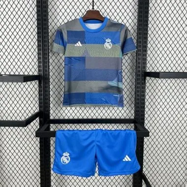 Tuta bambino pre-partita Real Madrid 2025/26