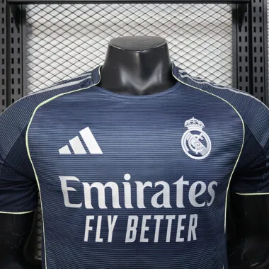 Maglia da trasferta del Real Madrid, versione giocatore, blu, 25-26