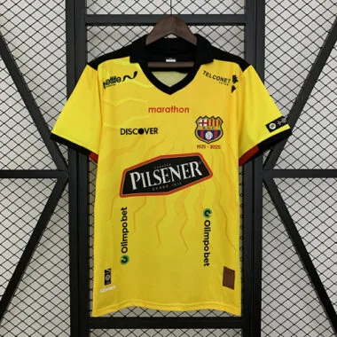 Barcelona 100TH yellow retro jersey