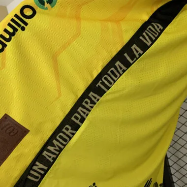 Barcelona 100TH yellow retro jersey