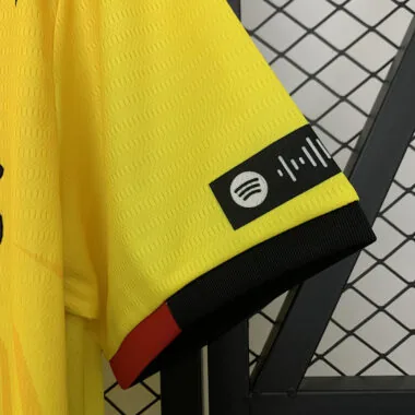 Barcelona 100TH yellow retro jersey