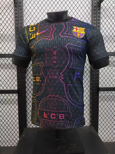Camiseta del Barcelona, versión especial para jugadores, 25-26, color negro