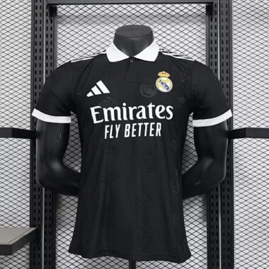 25-26 Real Madrid black player version POLO