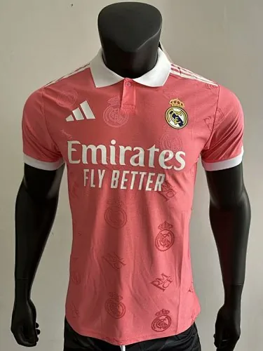 25-26 Real Madrid pink special player version jersey