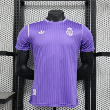 25-26 Real Madrid Purple special player version jrsey
