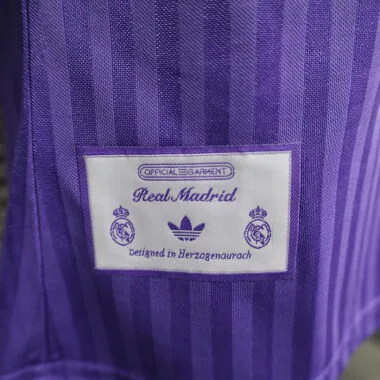 25-26 Real Madrid Purple special player version jrsey