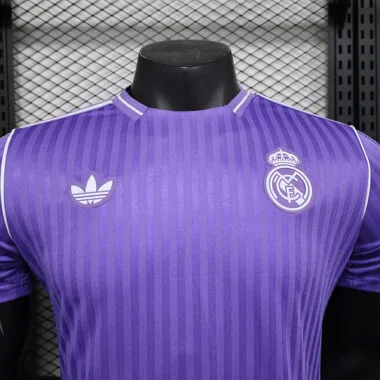 25-26 Real Madrid Purple special player version jrsey