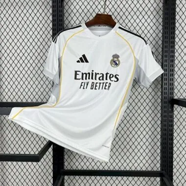 25-26 Real Madrid home jersey