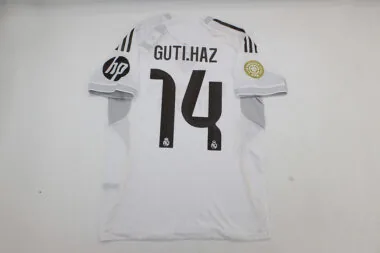 25-26 Real Madrid home player version jersey