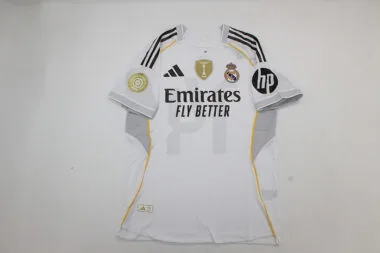 25-26 Real Madrid home player version jersey