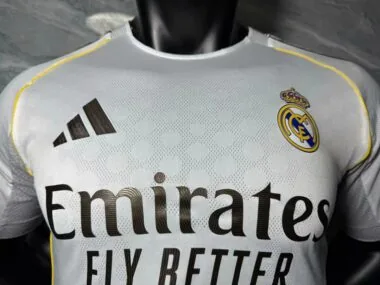 25-26 Real Madrid home player version jersey
