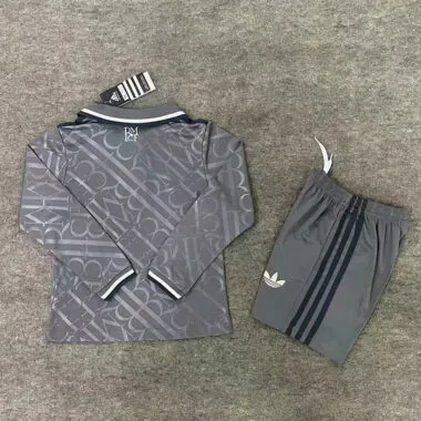 24-25 Real Madrid Third away long sleeve kid kit