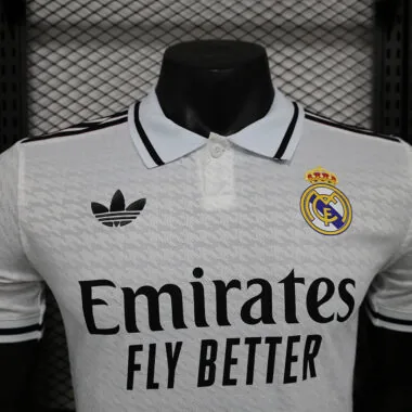 24-25 Real Madrid White player version jersey