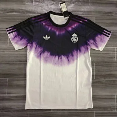 24-25 Real Madrid white and purple special version jersey