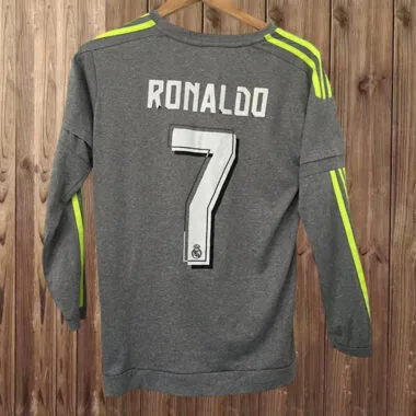15-16 Real Madrid Third away retro long sleeve jersey