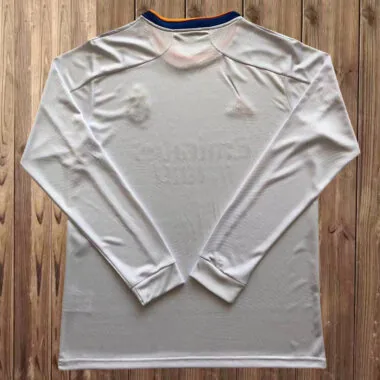 21-22 Real Madrid home long sleeve jersey