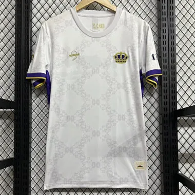 24-25 Real Madrid Joint Model White Jersey