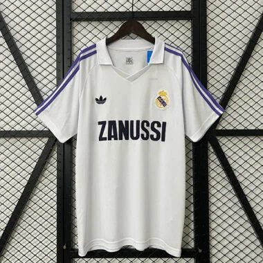 84-85 Real Madrid home retro jersey