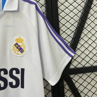 84-85 Real Madrid home retro jersey
