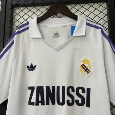 84-85 Real Madrid home retro jersey