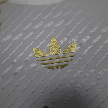 24-25 Real Madrid white and gold dragon player version jersey
