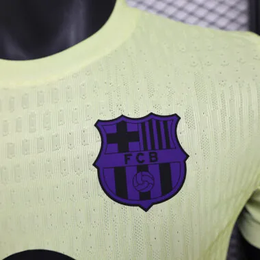 Maillot « Barcelona Yellow Special Player Version » n° 24-25