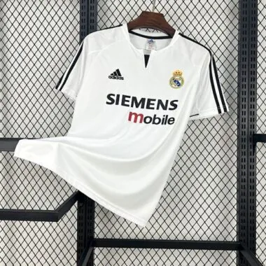03-04 Real Madrid Home Retro Jersey