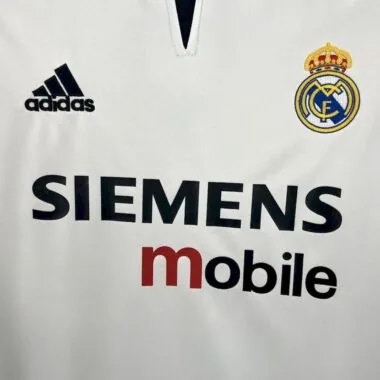03-04 Real Madrid Home Retro Jersey