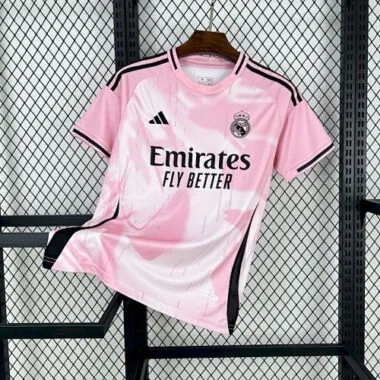 24-25 Real Madrid Special Edition Pink White Jersey