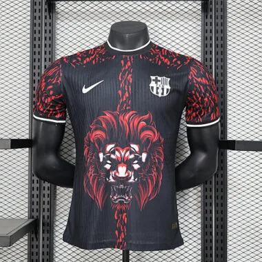 24-25 Barcelona Red and Black Special Player version Jersey