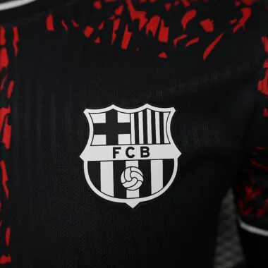 24-25 Barcelona Red and Black Special Player version Jersey