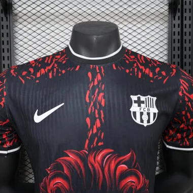 24-25 Barcelona Red and Black Special Player version Jersey